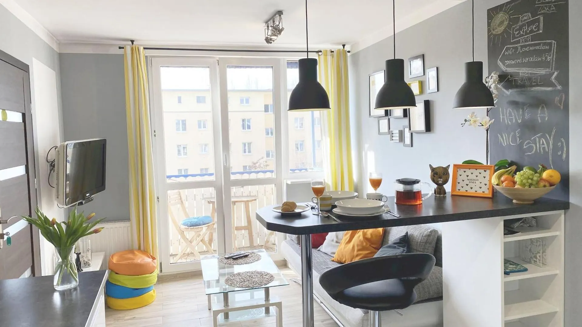 Apartment 3Rooms-Balcony-Pkp - Deerrest Apart Wroclaw