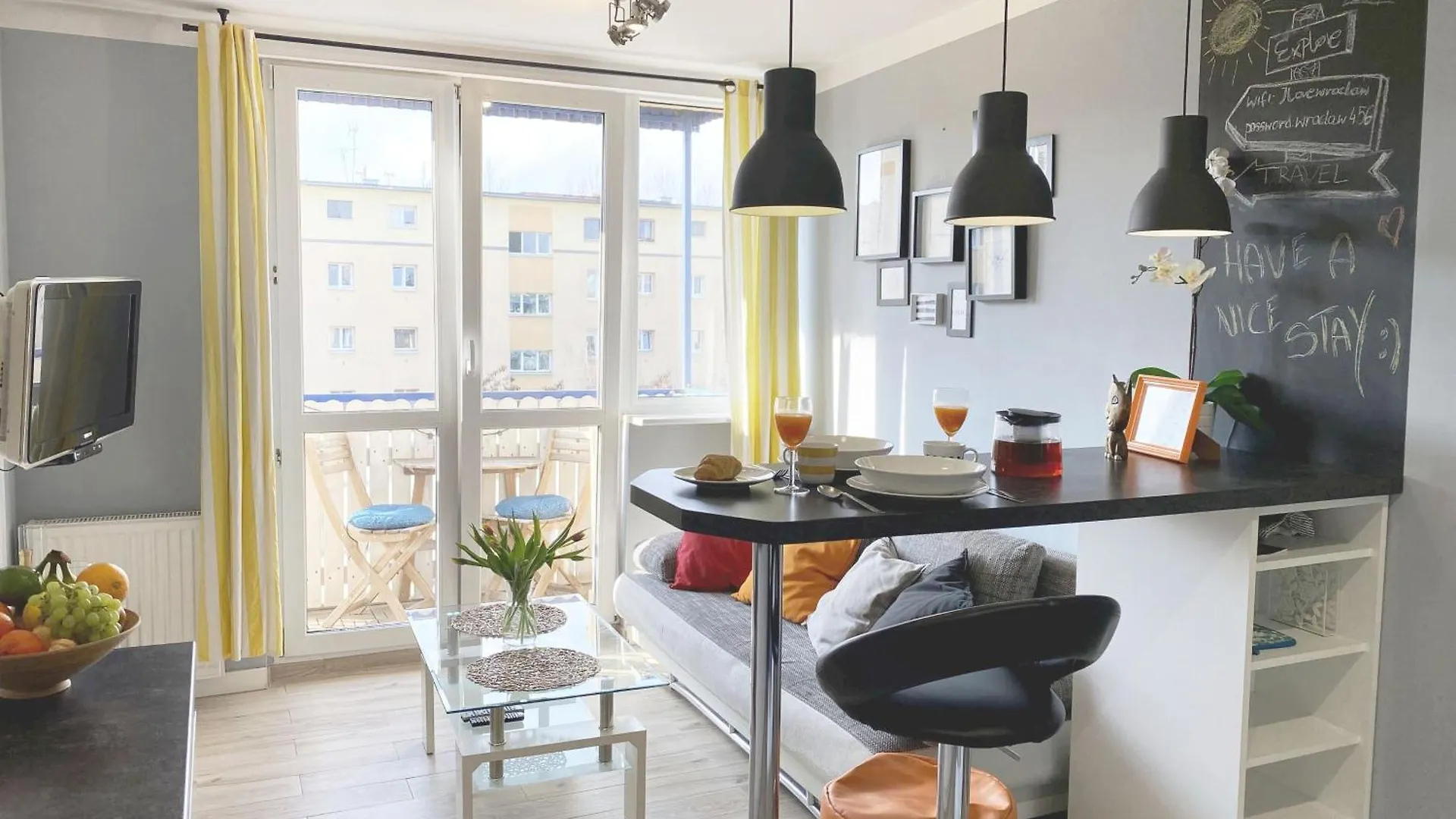 3Rooms-Balcony-Pkp - Deerrest Apart Wroclaw 0*,